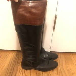 Knee High Leather Boots
